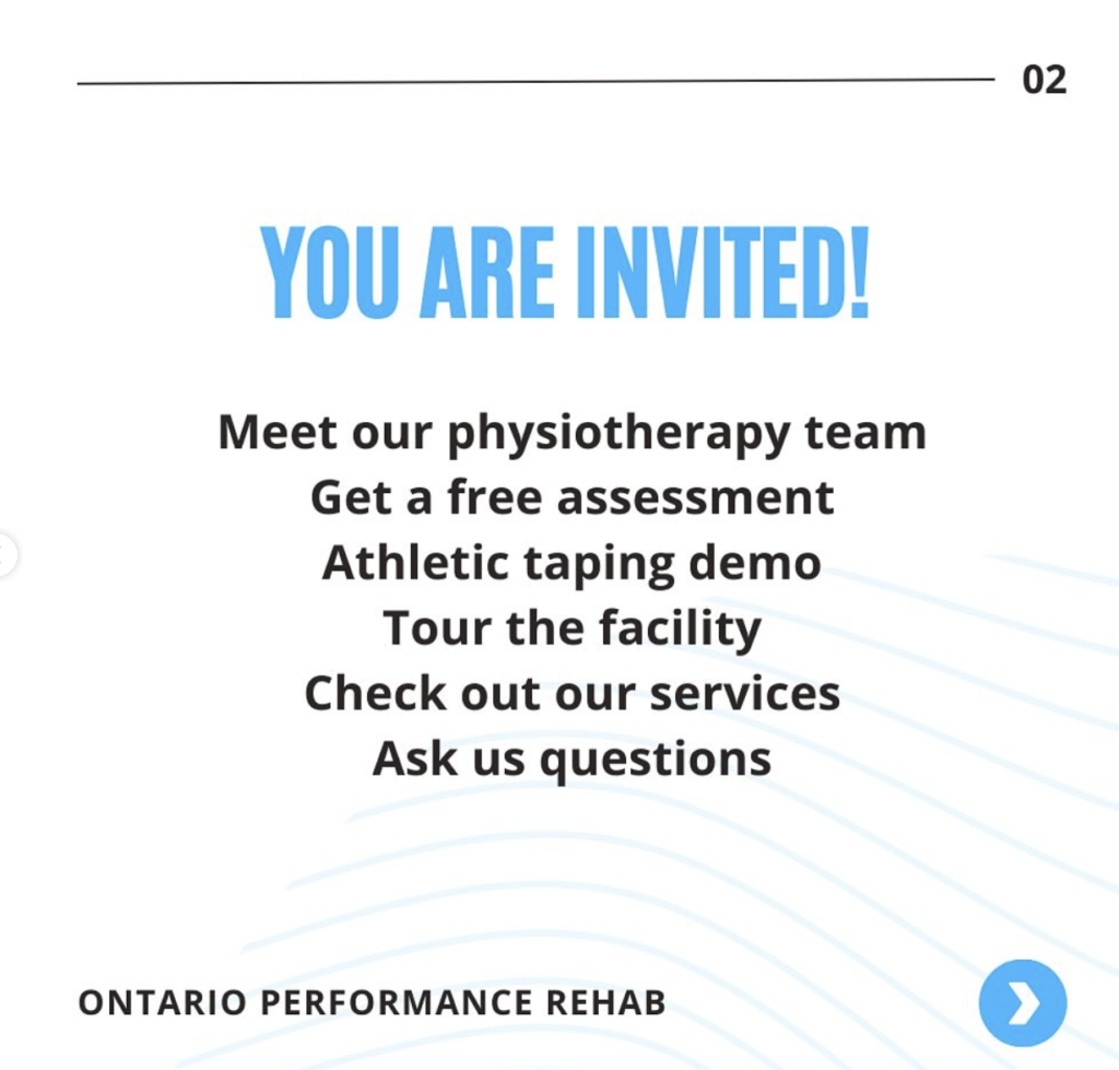 2024 OPR Physio Open House