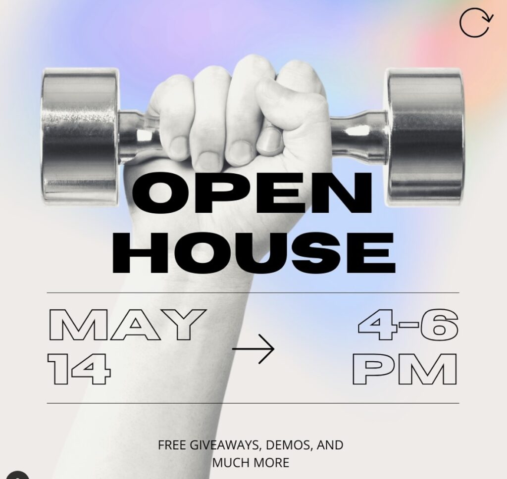 come see us at our spring open house in our gym and physiotherapy facility Toronto Etobicoke