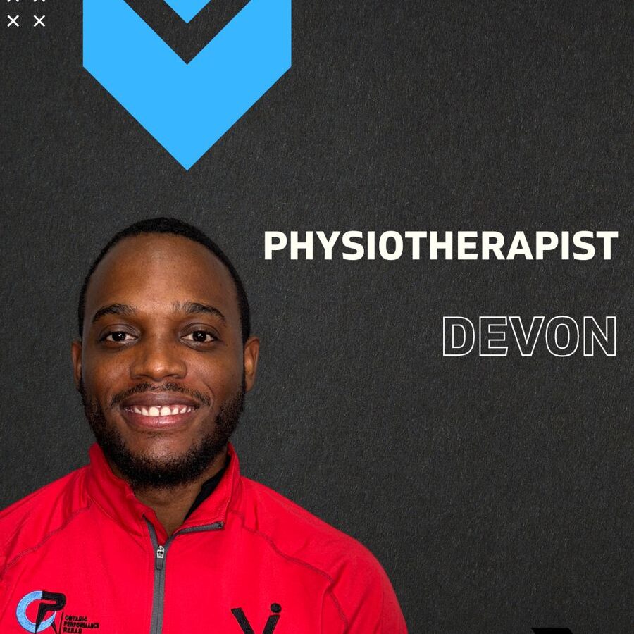 about us Physiotherapist at Ontario Performance Rehab Physiotherapy toronto Devon Jarrett OPR Physiotherapy Team